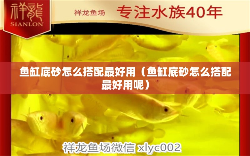 魚(yú)缸底砂怎么搭配最好用（魚(yú)缸底砂怎么搭配最好用呢）