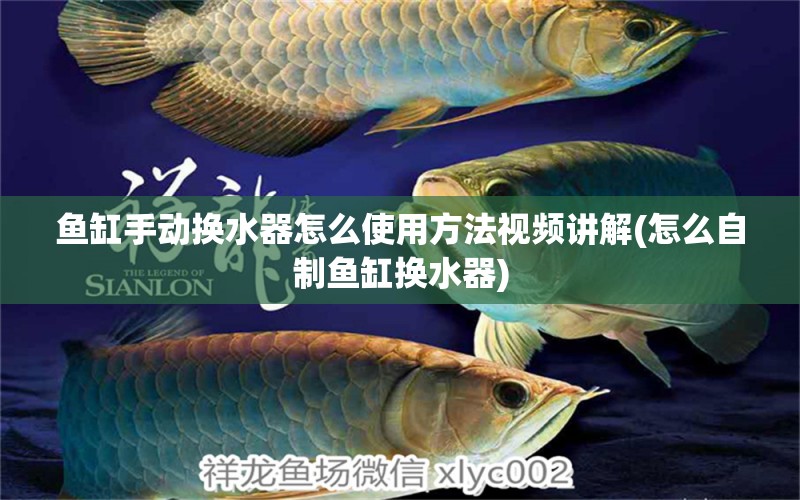 魚缸手動(dòng)換水器怎么使用方法視頻講解(怎么自制魚缸換水器) 黑影道人魚 第1張