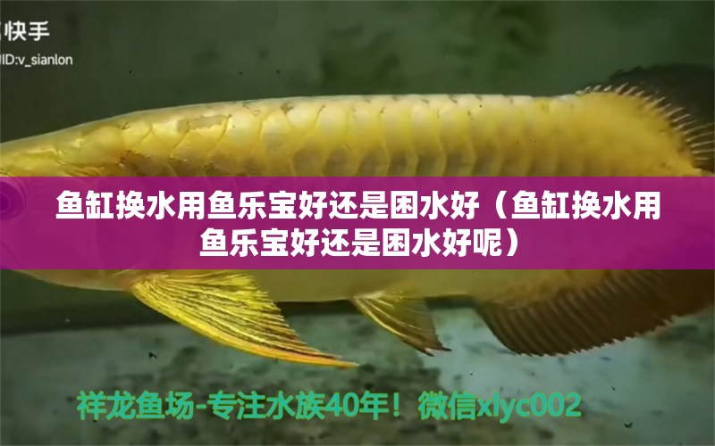 魚(yú)缸換水用魚(yú)樂(lè)寶好還是困水好（魚(yú)缸換水用魚(yú)樂(lè)寶好還是困水好呢）