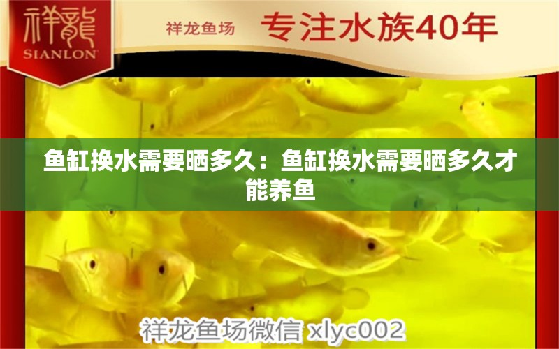 魚缸換水需要曬多久：魚缸換水需要曬多久才能養(yǎng)魚