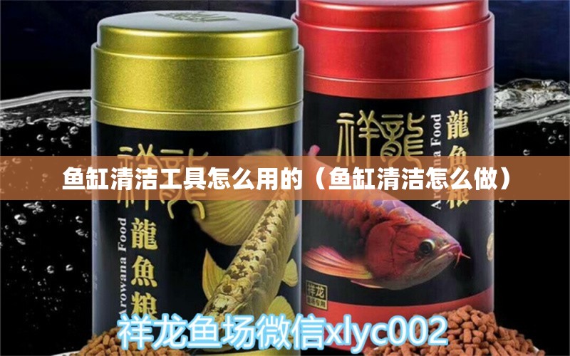 魚缸清潔工具怎么用的（魚缸清潔怎么做）