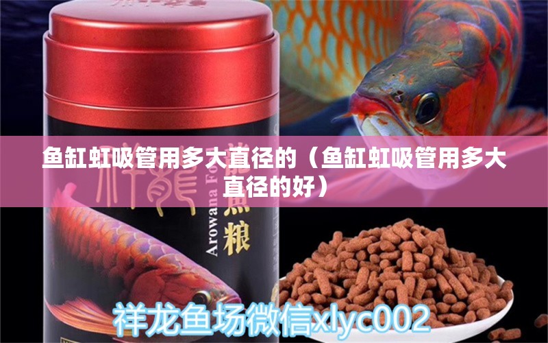 魚缸虹吸管用多大直徑的（魚缸虹吸管用多大直徑的好） 祥龍水族醫(yī)院