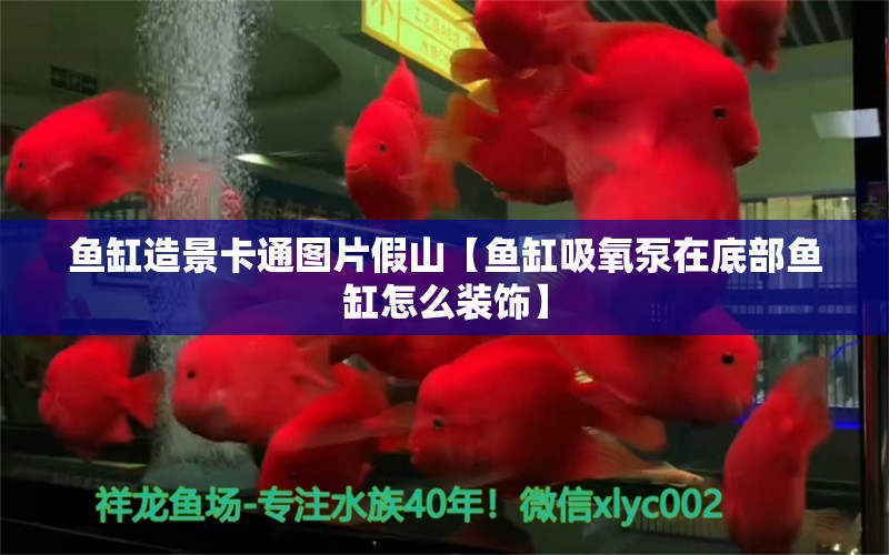 魚缸造景卡通圖片假山【魚缸吸氧泵在底部魚缸怎么裝飾】