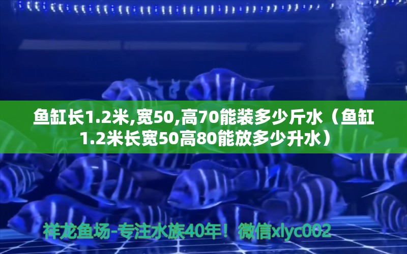 魚缸長1.2米,寬50,高70能裝多少斤水（魚缸1.2米長寬50高80能放多少升水）