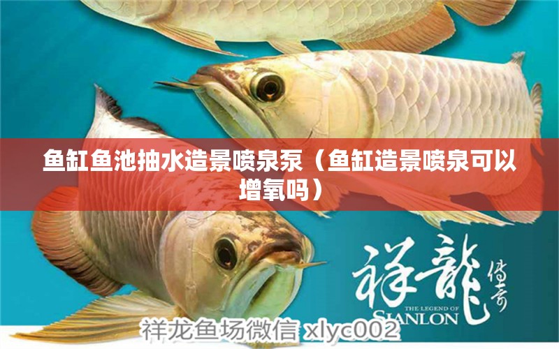 魚(yú)缸魚(yú)池抽水造景噴泉泵（魚(yú)缸造景噴泉可以增氧嗎）