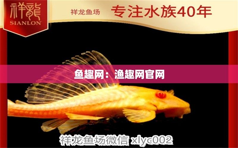 魚(yú)趣網(wǎng)：漁趣網(wǎng)官網(wǎng) 祥龍水族醫(yī)院