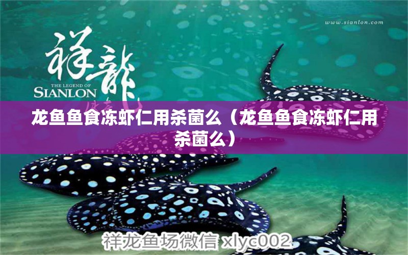 龍魚(yú)魚(yú)食凍蝦仁用殺菌么（龍魚(yú)魚(yú)食凍蝦仁用殺菌么）