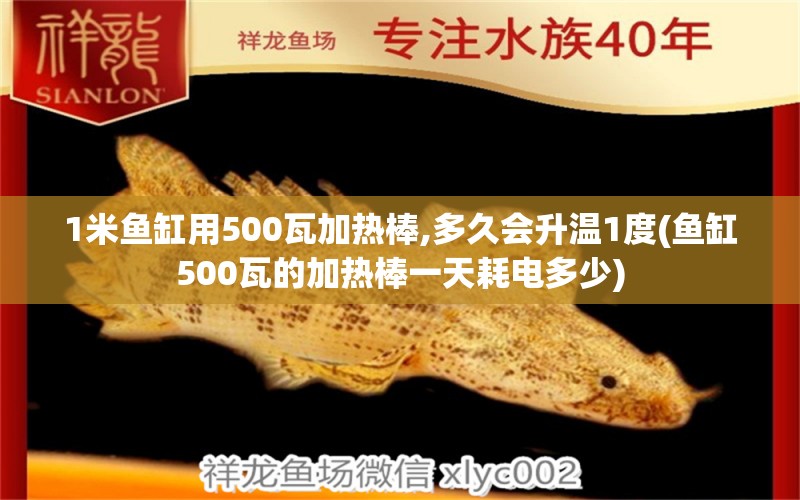 1米魚缸用500瓦加熱棒,多久會(huì)升溫1度(魚缸500瓦的加熱棒一天耗電多少) 紅尾平克魚