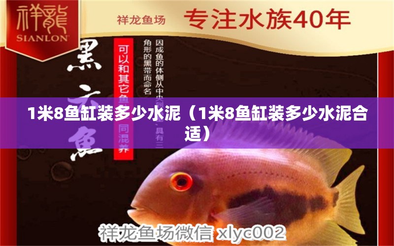 1米8魚缸裝多少水泥（1米8魚缸裝多少水泥合適）