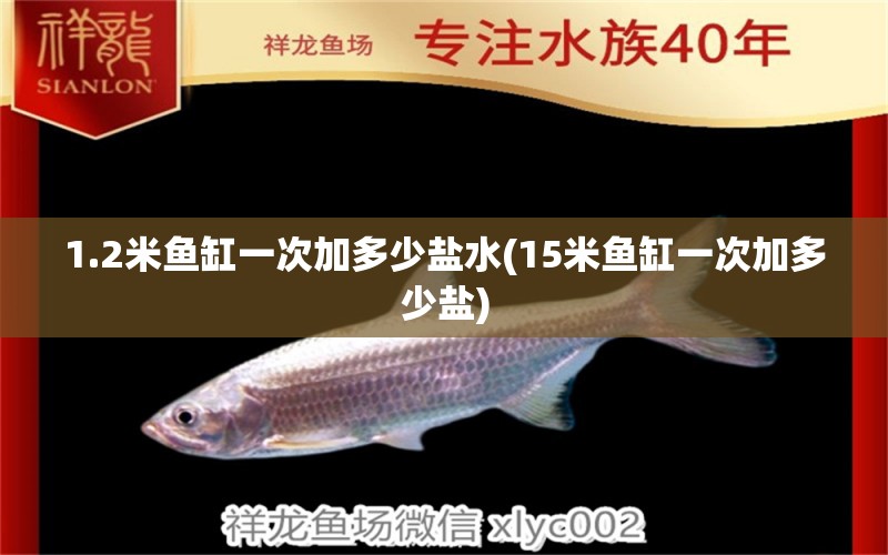 1.2米魚缸一次加多少鹽水(15米魚缸一次加多少鹽) 虎斑恐龍魚