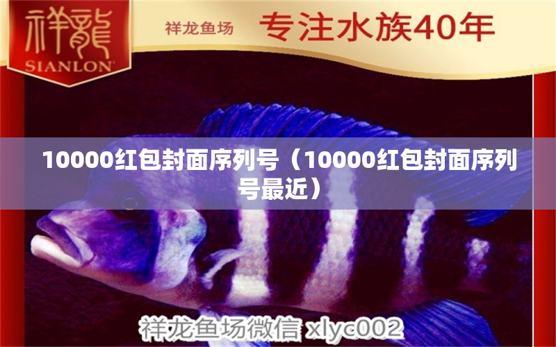 10000紅包封面序列號（10000紅包封面序列號最近）