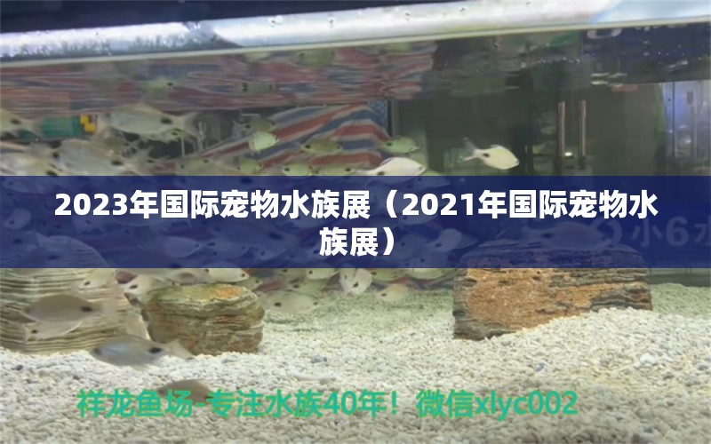 2023年國際寵物水族展（2021年國際寵物水族展）