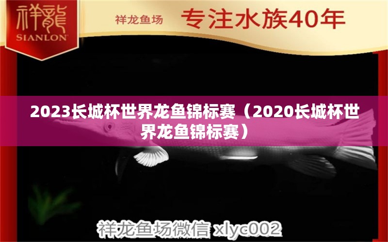 2023長(zhǎng)城杯世界龍魚(yú)錦標(biāo)賽（2020長(zhǎng)城杯世界龍魚(yú)錦標(biāo)賽）