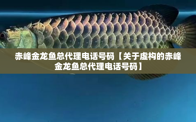 赤峰金龍魚總代理電話號(hào)碼【關(guān)于虛構(gòu)的赤峰金龍魚總代理電話號(hào)碼】 水族問答 第1張