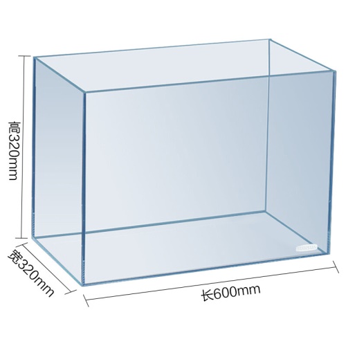 森森（SUNSUN）超白桌面小魚(yú)缸生態(tài)玻璃缸水草缸客廳造景金魚(yú)缸長(zhǎng)方形HWK:600P單缸（600320320mm）