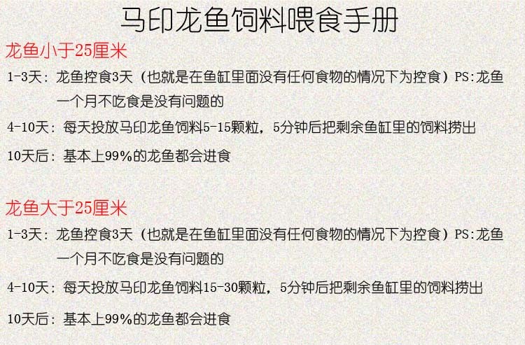 馬印龍魚飼料金龍魚飼料龍魚飼料專用魚食紅龍魚飼料龍魚飼料活體 馬印水族 第31張