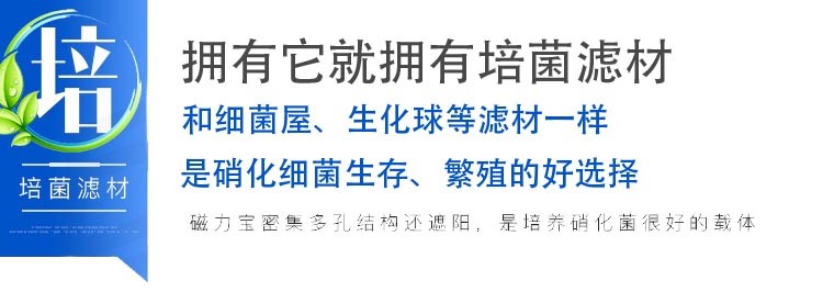 魔幻磁力寶濾材魚缸硝化細菌屋過濾材料上濾底濾側(cè)濾魚缸過濾材料 硝化細菌 第19張