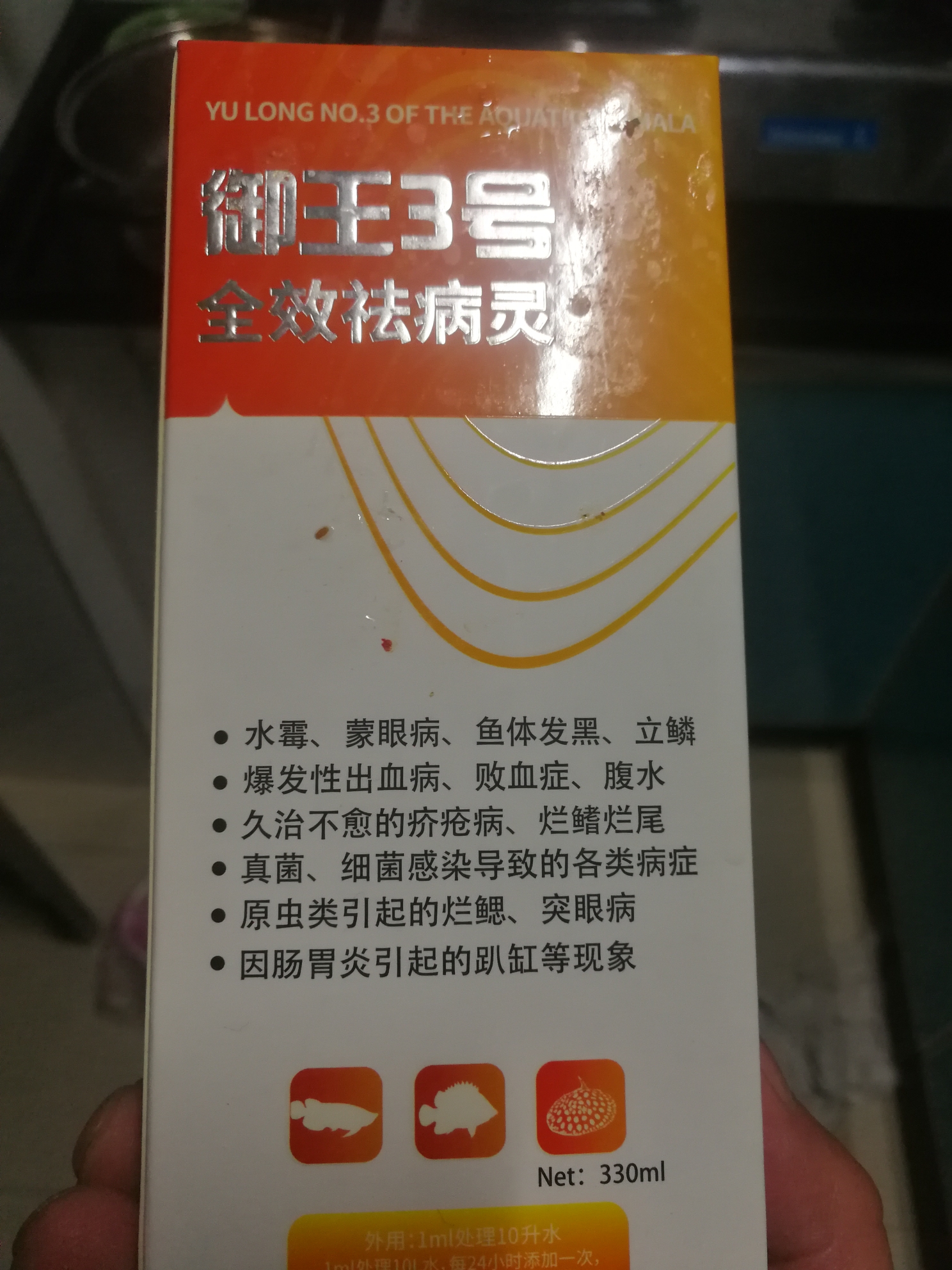 請教各位魚友龍魚蒙眼有啥好辦法嗎？ 野生埃及神仙魚 第1張