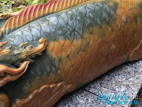 石雕神話傳說魚化龍魚