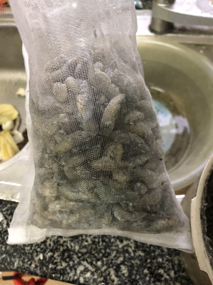 渭南水族館買了點(diǎn)河蝦做魚食 黑水素 第5張