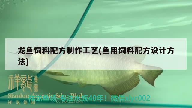 龍魚飼料配方制作工藝(魚用飼料配方設計方法)