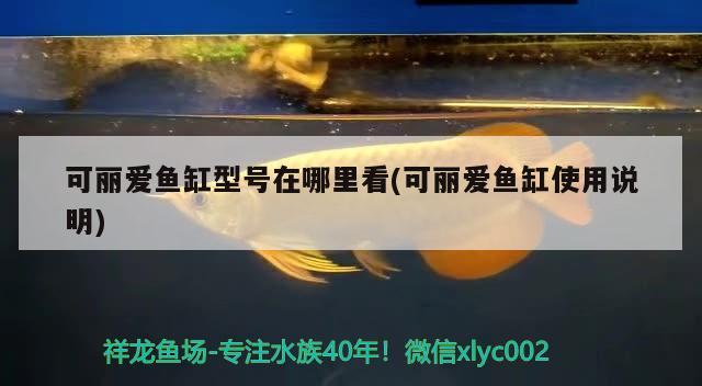 可麗愛魚缸型號在哪里看(可麗愛魚缸使用說明)