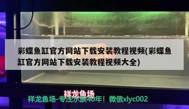 彩蝶魚(yú)缸官方網(wǎng)站下載安裝教程視頻(彩蝶魚(yú)缸官方網(wǎng)站下載安裝教程視頻大全)