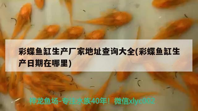 彩蝶魚(yú)缸生產(chǎn)廠家地址查詢大全(彩蝶魚(yú)缸生產(chǎn)日期在哪里)