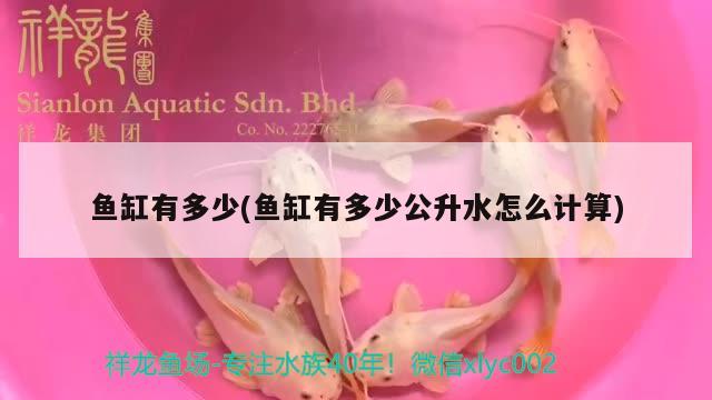 魚(yú)缸有多少(魚(yú)缸有多少公升水怎么計(jì)算)