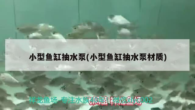 小型魚(yú)缸抽水泵(小型魚(yú)缸抽水泵材質(zhì)) PH調(diào)節(jié)劑