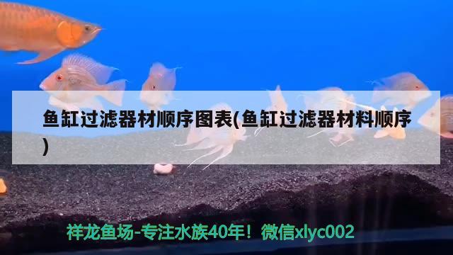 魚缸過濾器材順序圖表(魚缸過濾器材料順序)