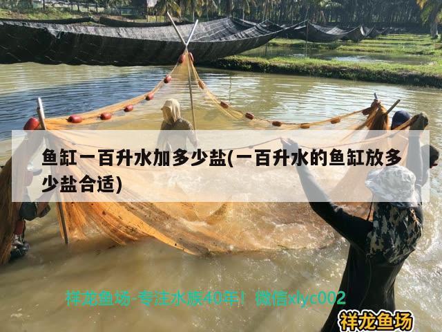 魚缸一百升水加多少鹽(一百升水的魚缸放多少鹽合適)