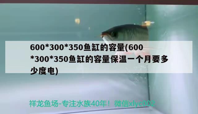 600*300*350魚缸的容量(600*300*350魚缸的容量保溫一個(gè)月要多少度電) 財(cái)神鸚鵡魚