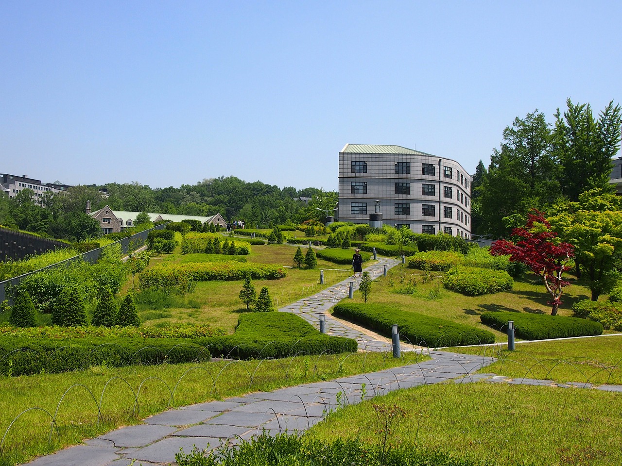 中式園林景觀手繪效果圖片（中式園林景觀手繪效果圖片大全）