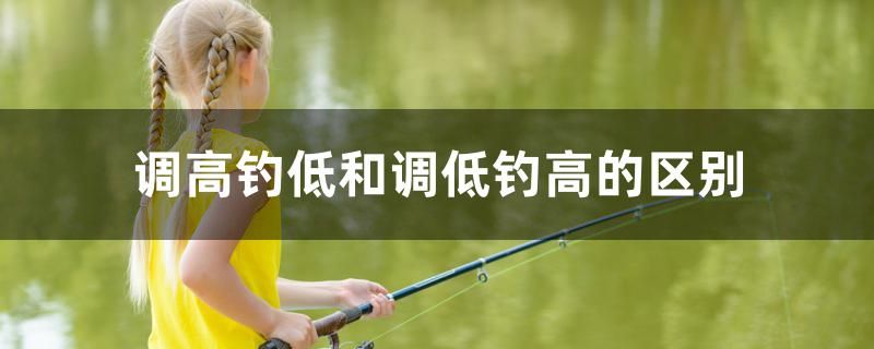 調(diào)高釣低和調(diào)低釣高的區(qū)別 祥龍進口元寶鳳凰魚