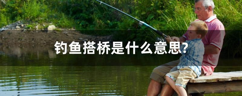 釣魚(yú)搭橋是什么意思？