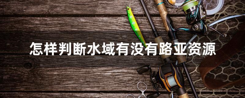 怎樣判斷水域有沒(méi)有路亞資源