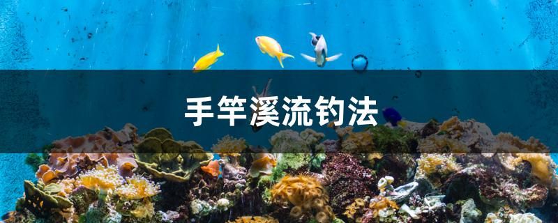 手竿溪流釣法 白化火箭魚(yú) 第1張