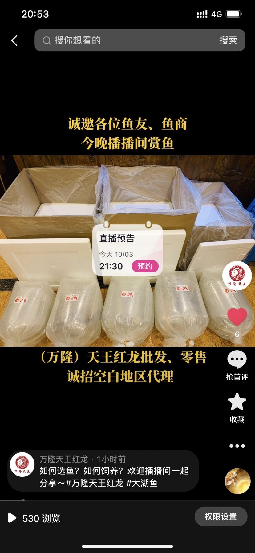 九點半直播間約 觀賞魚論壇 第1張