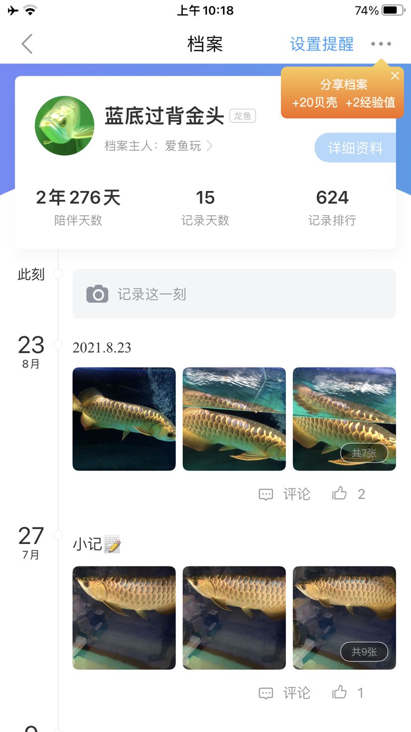 （檔案)記檔案，曬回憶 觀賞魚論壇 第1張