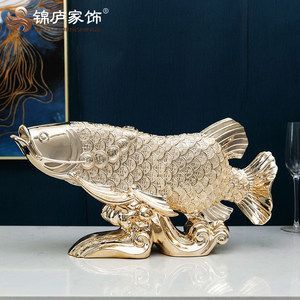 金龍魚工藝品擺件放在客廳什么位置 龍魚百科