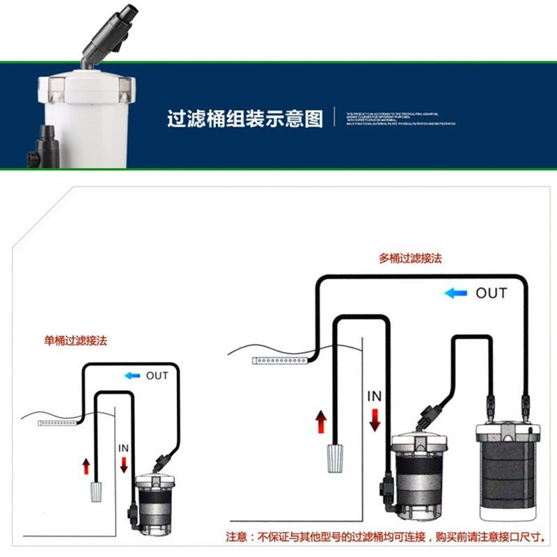 森森500G與700G水泵安裝口通用嗎