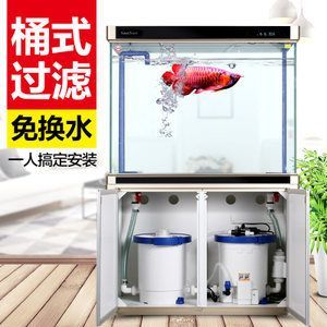 森森水族箱下水管拆解 森森魚缸