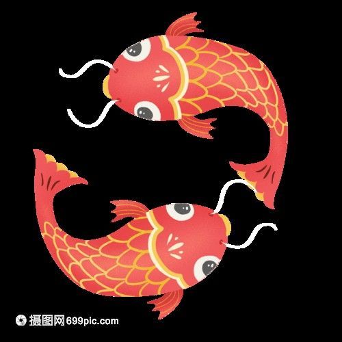 龍魚(yú)卡通頭像