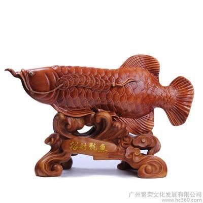 龍魚木雕擺件怎么擺好看