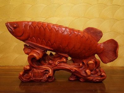 巨型金龍魚(yú)木雕價(jià)格 龍魚(yú)百科 第2張