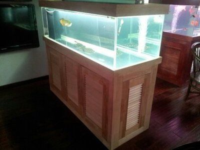 5米超大魚缸制作圖片：5米超大魚缸制作流程