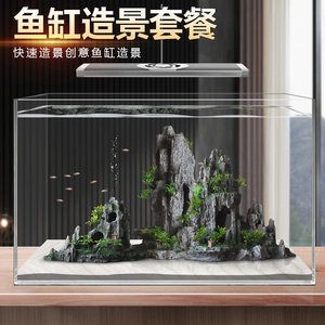 大魚缸放什么石頭好：如何選擇適合大魚缸的石頭 魚缸百科 第1張