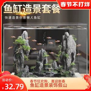 大魚缸放什么石頭好：如何選擇適合大魚缸的石頭 魚缸百科 第4張