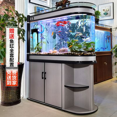 大型魚(yú)缸隔斷：大型魚(yú)缸隔斷的設(shè)計(jì)與施工 魚(yú)缸百科 第4張